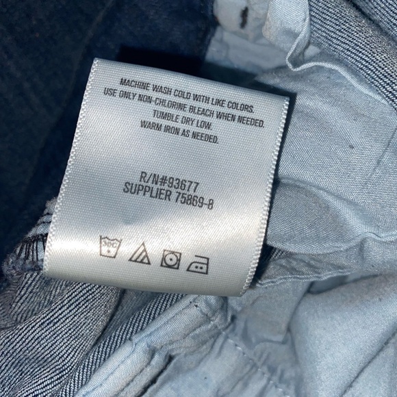 Liz Claiborne Classic Blue Trouser Plus Size 16 Jeans - Picture 9 of 10